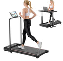 Under Desk Walking Pad Treadmill With Retractable Handle