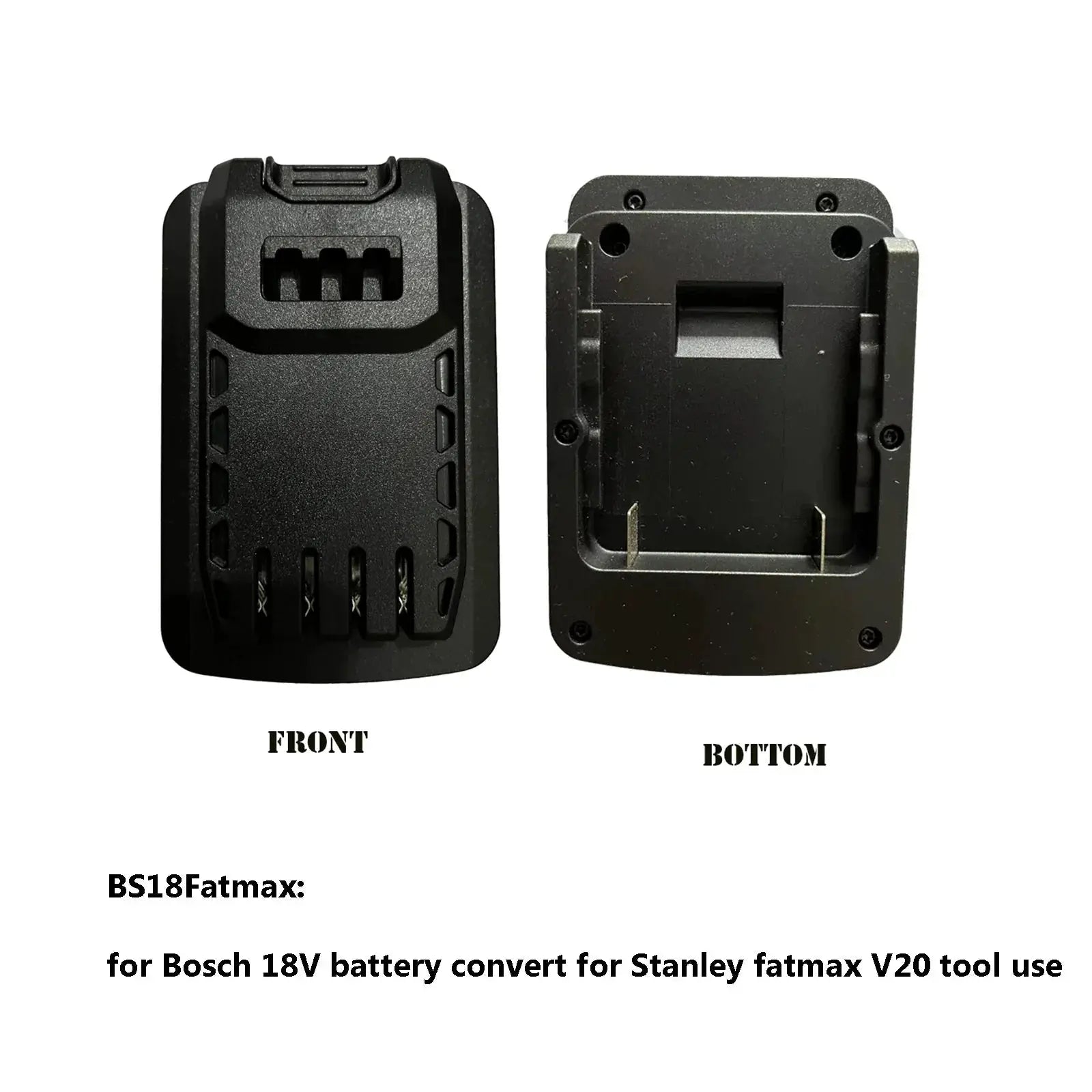 Stanley Fatmax V20 Adapter For AEG Makita DeWalt Batteries