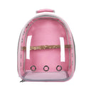 Birds Carrier Backpack: Transparent Double Shoulder Bag