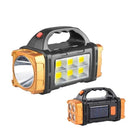 Solar Rechargeable Flashlight for Camping and Emergencies