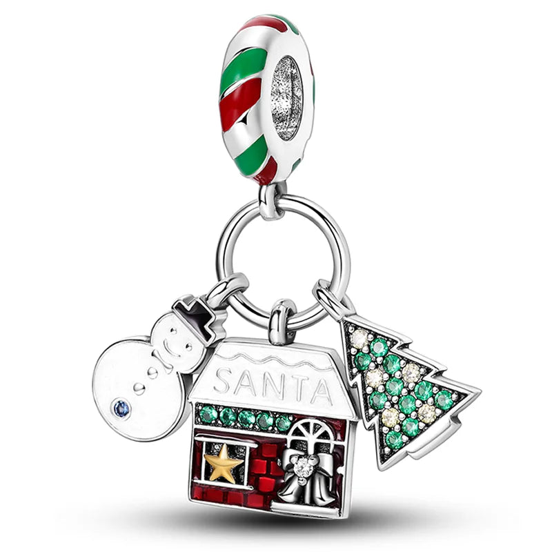 Sterling Silver Cold Winter Charm