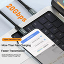 Braided Type C Cable Fast Charge