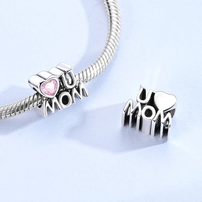Sterling Silver Charm Beads Mask
