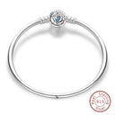 Cm Silver Bracelet Star Moon