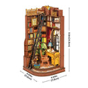 Robotime Silent Corner DIY Book Nook Kit