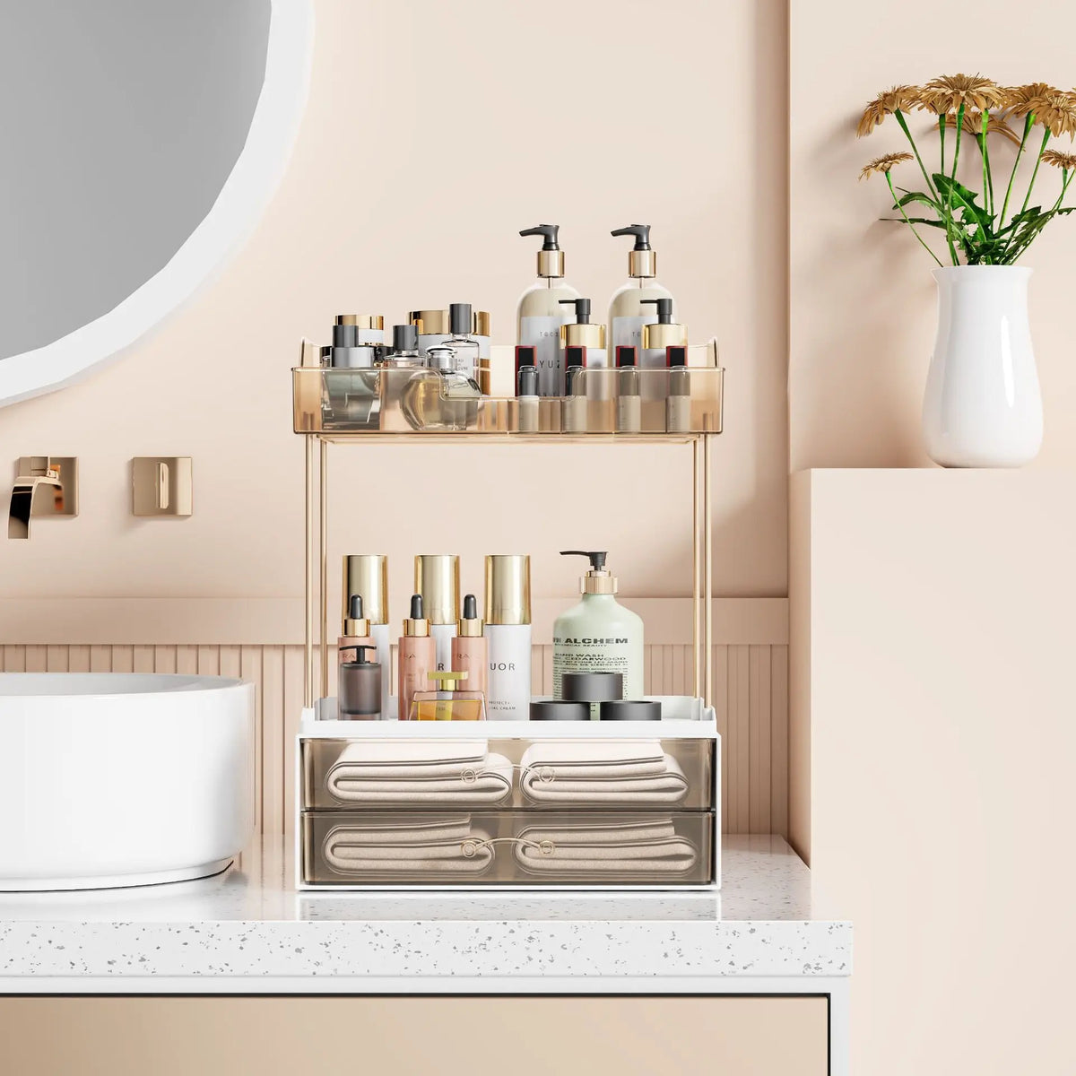 Desktop Cosmetics Storage Organizer Box