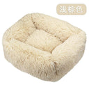 Luxurious Plush Dog Bed for Deep Sleep and Comfort 45x30