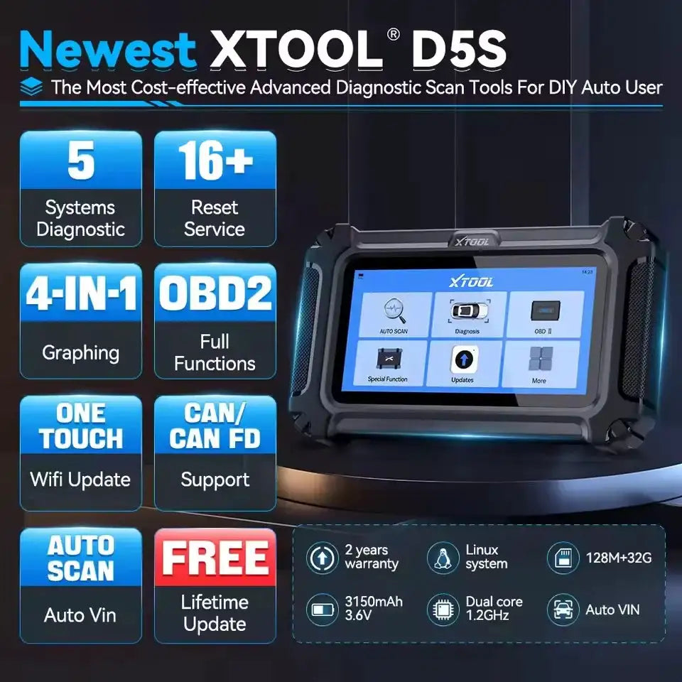 XTOOL Scanner Car Diagnostic Tools With System Diagnosis — product view 2