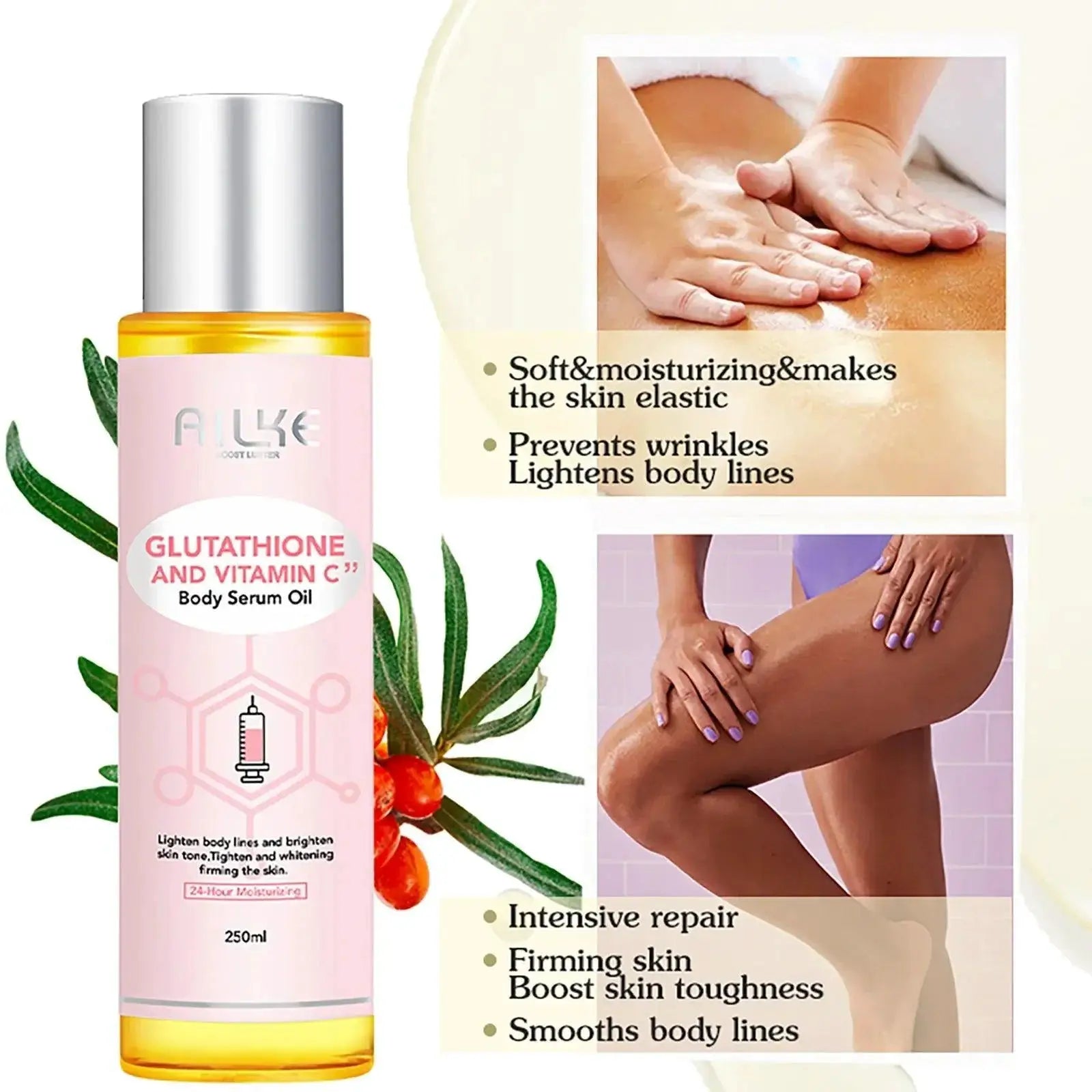 Anti Wrinkle Radiant Glow Set With Vitamin C And Shea Butter