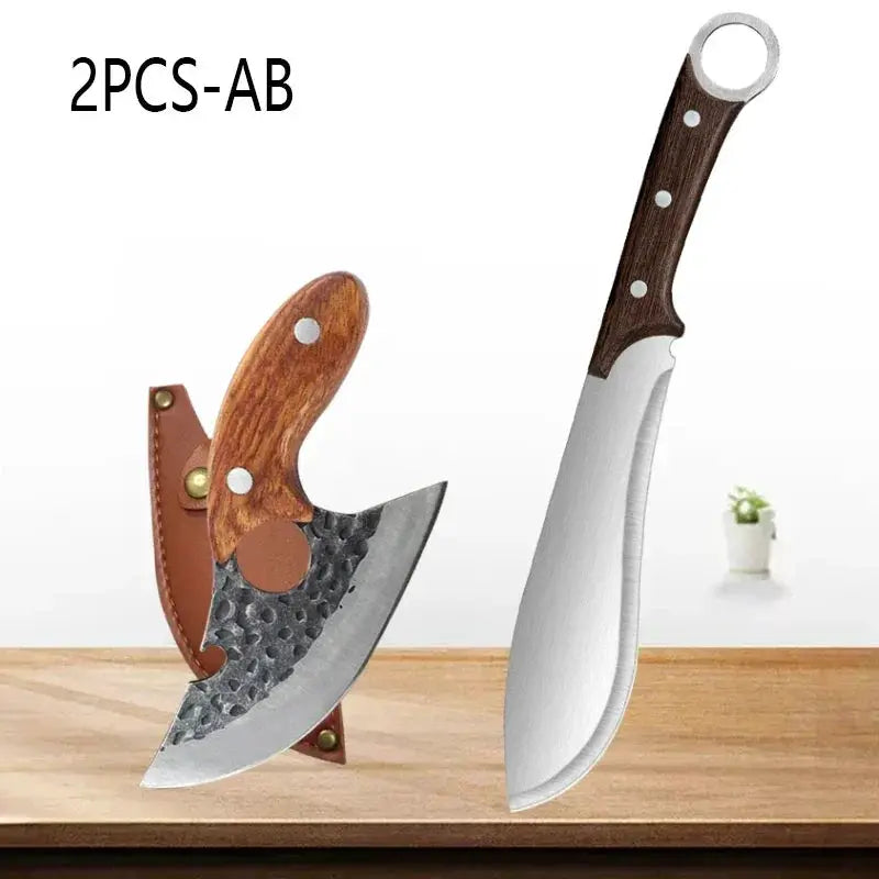 Razor Sharp Boning Cleaver Set for Pros — product view 19