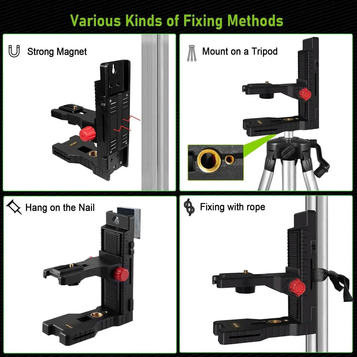 Magnetic Laser Level Holder for Builders — product view 14