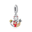 Sterling Silver Charm Maneki Neko