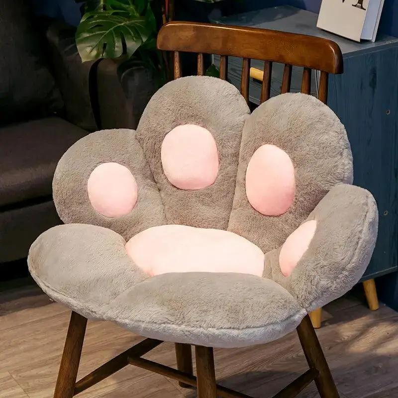 Cat Paw Plush Toy Soft Cushion For Home Office Decor