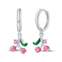 Sterling Silver Chameleon Dragonfly Butterfly