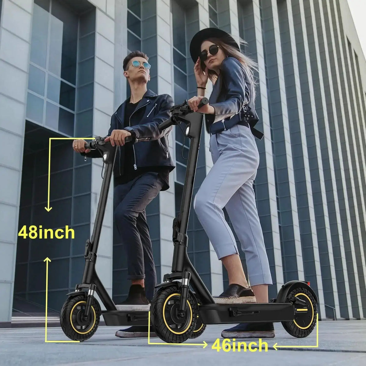 Electric Fold Scooter - Mile Range — product view 7