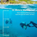 4K Action Camera For Outdoor Use Waterproof Helmet Mount