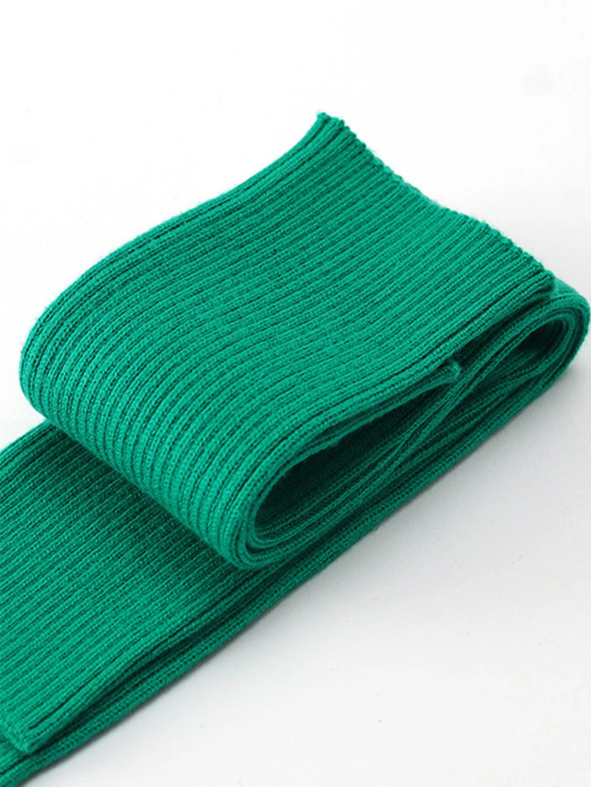 Long Fingerless Knit Arm Warmers
