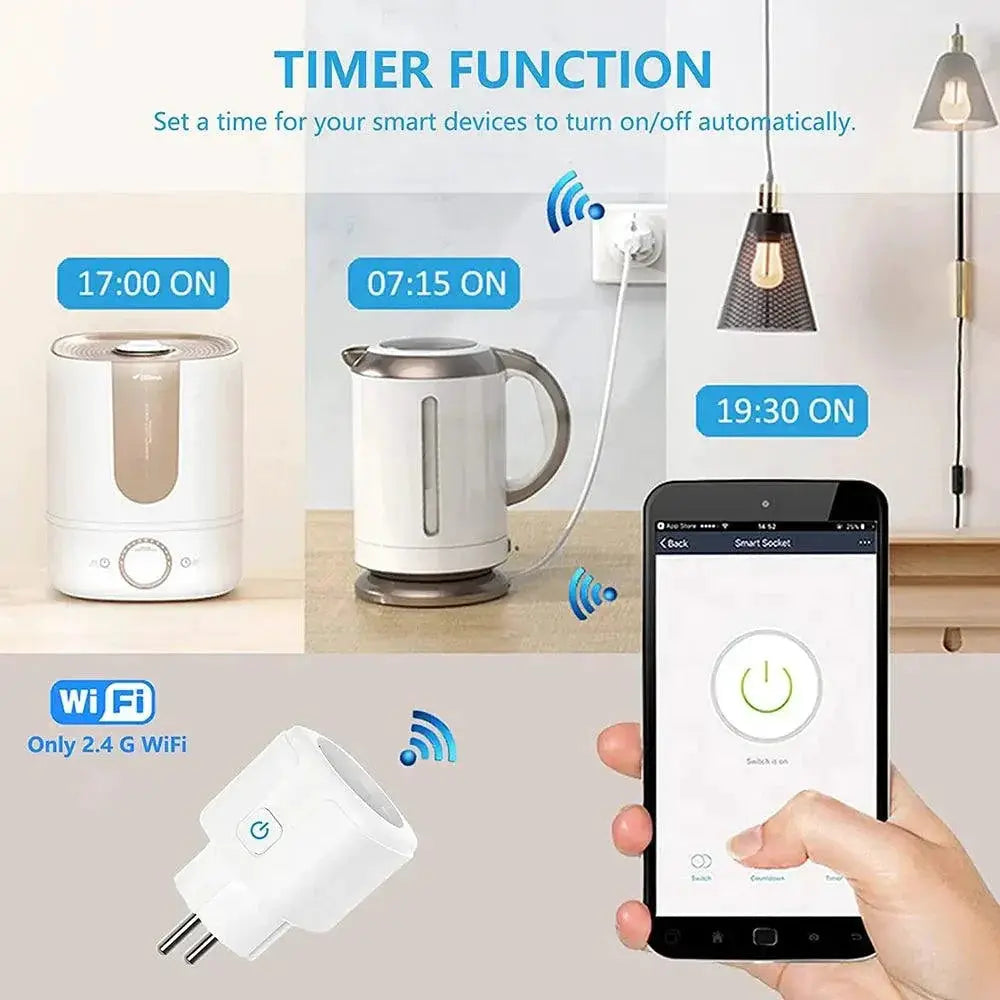 Smart WiFi Energy Monitoring Plug for Home Automation