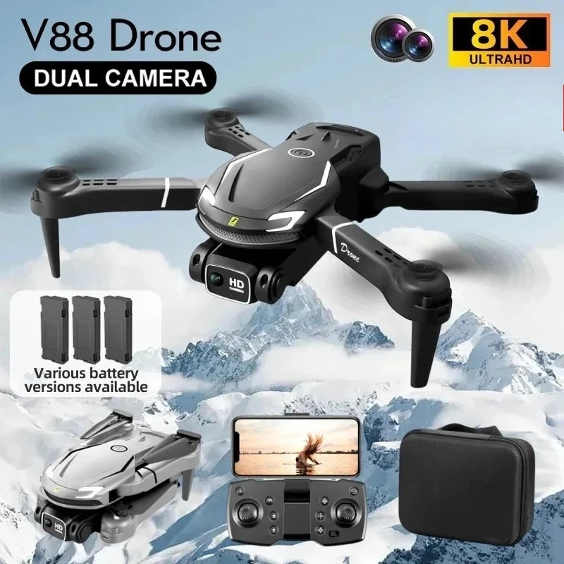 Mini Drone V88 8K Professional