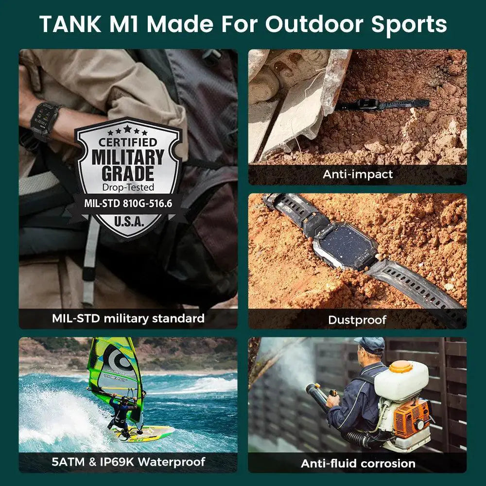 Tactical Fitness Smart Watch Your Tech Enhanced Partner