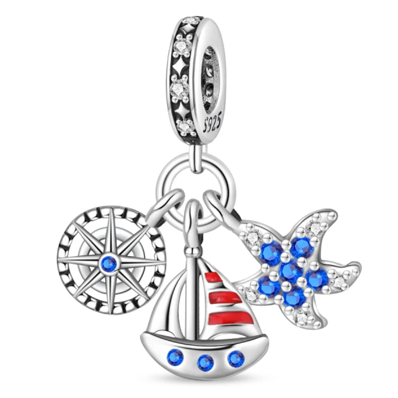 Sterling Silver Ocean World Series