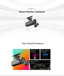 Dual Front Rear Dash Cam for Safer Drive