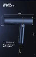 Professional Hair Dryer High Power Blue Light