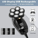 5 In 1 7D Mens Rechargeable Bald Head Shaver And Trimmer