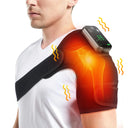 Shoulder Brace Belt Rechargeable Heating Vibration Massager