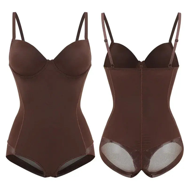 Sculpting Bodysuit Shapewear Built In Bra Tummy Control