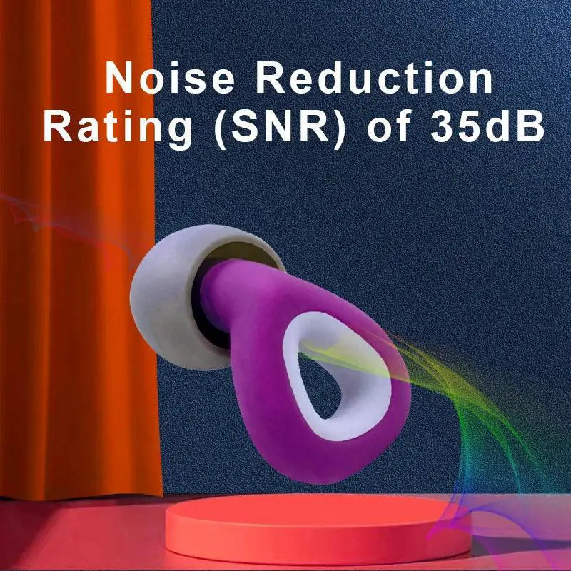 XINKATIOR Waterproof Anti Noise Silicone Earplugs for Sleep
