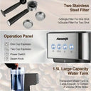Semi-Automatic Espresso Machine, Single And Double Cup