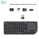 Rii X1 Mini Wireless Keyboard Enhanced Multi-Language Support