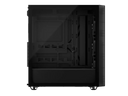 CORSAIR RS Mid-Tower PC Case - Supports a radiator - ASUS BTF, MSI Project Zero, and Gigabyte Project Stealth Compatible - Angled bottom fan mount for GPU cooling - Smoke