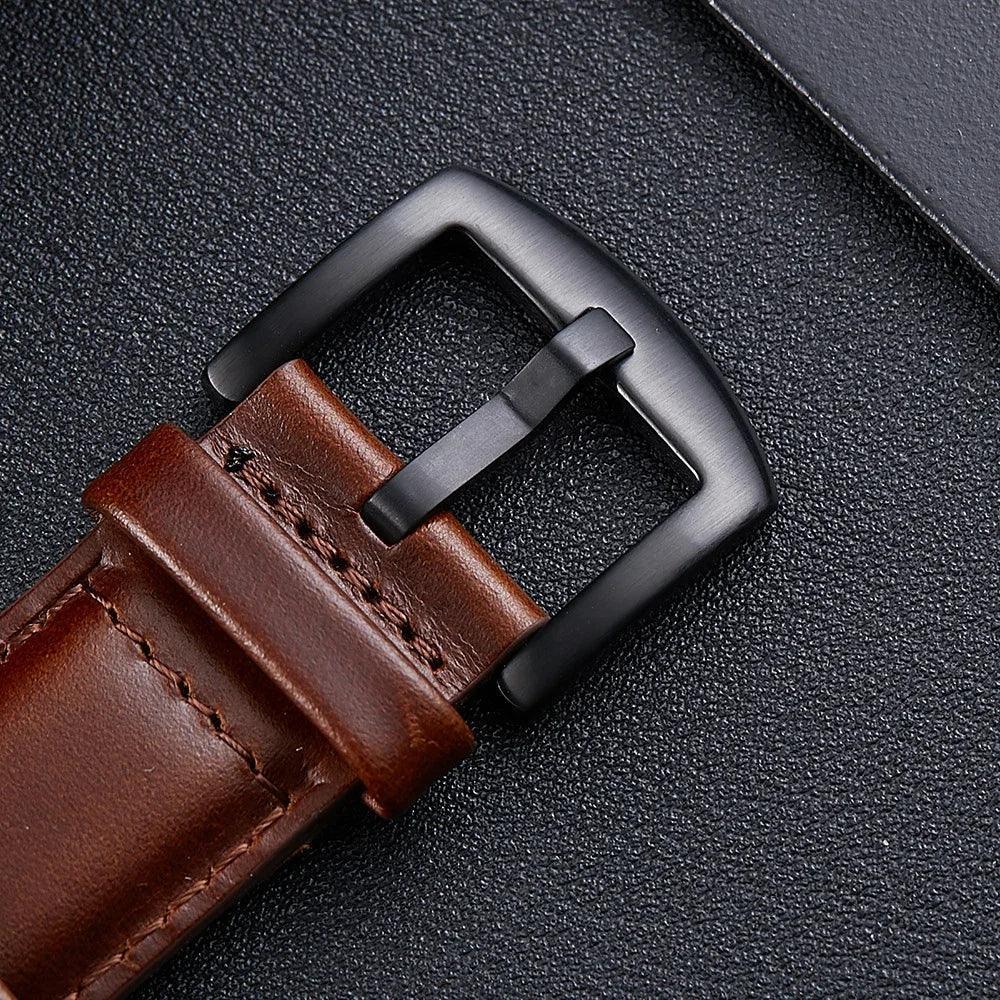 Stainless Steel Watchband With Metal Clasp Upgrade