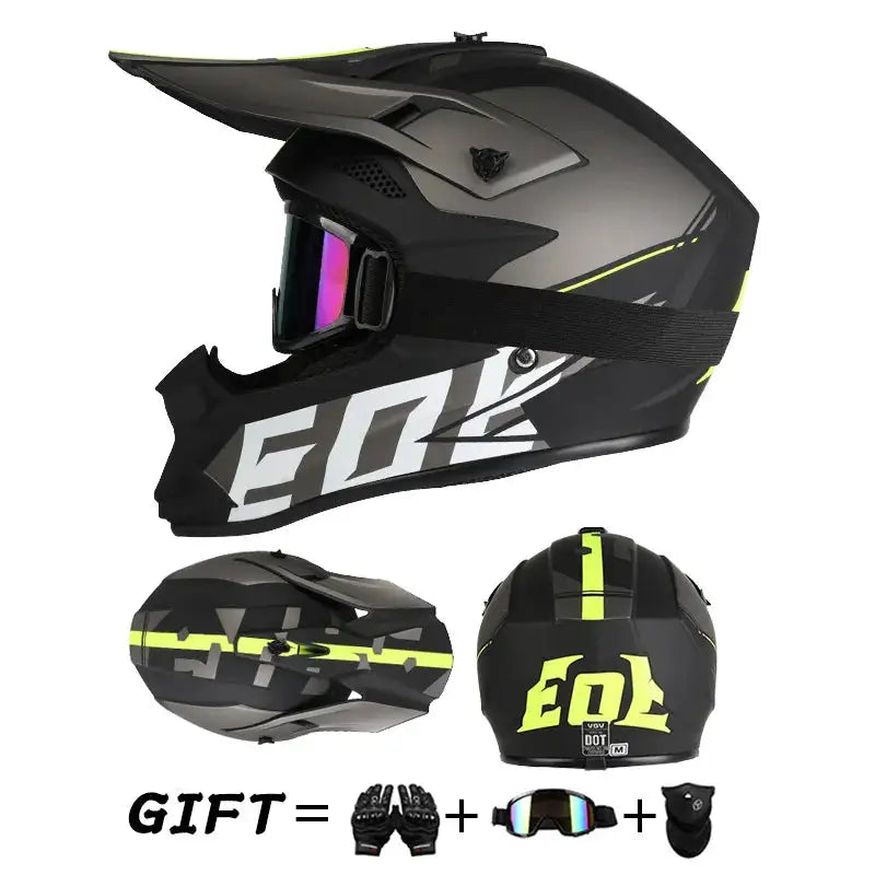 Off Road Motorcycle Helmet Rally Downhill Full Helmet — product view 8