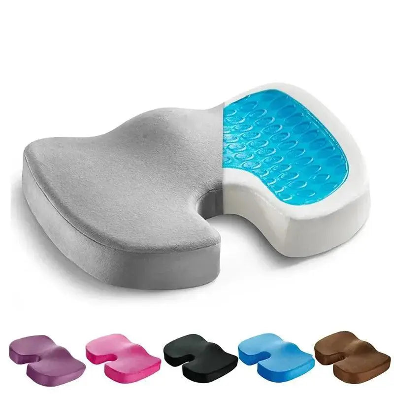 Orthopedic Memory Foam Coccyx Gel Seat Cushion Pain Relief