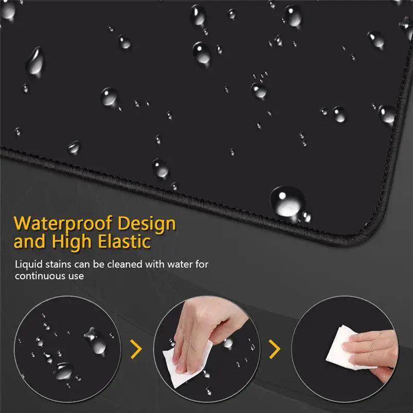 Japanese Wave Gaming Mousepad Large Great Wave Desk Mat