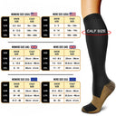Knee-High Copper Compression Socks for Ultimate Support