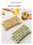 Food Grade Press Box Large Capacity Ice Cube Mold Tray