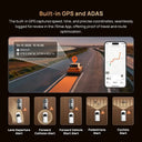 70mai T800 Dash Cam - 4K Triple HDR Recording