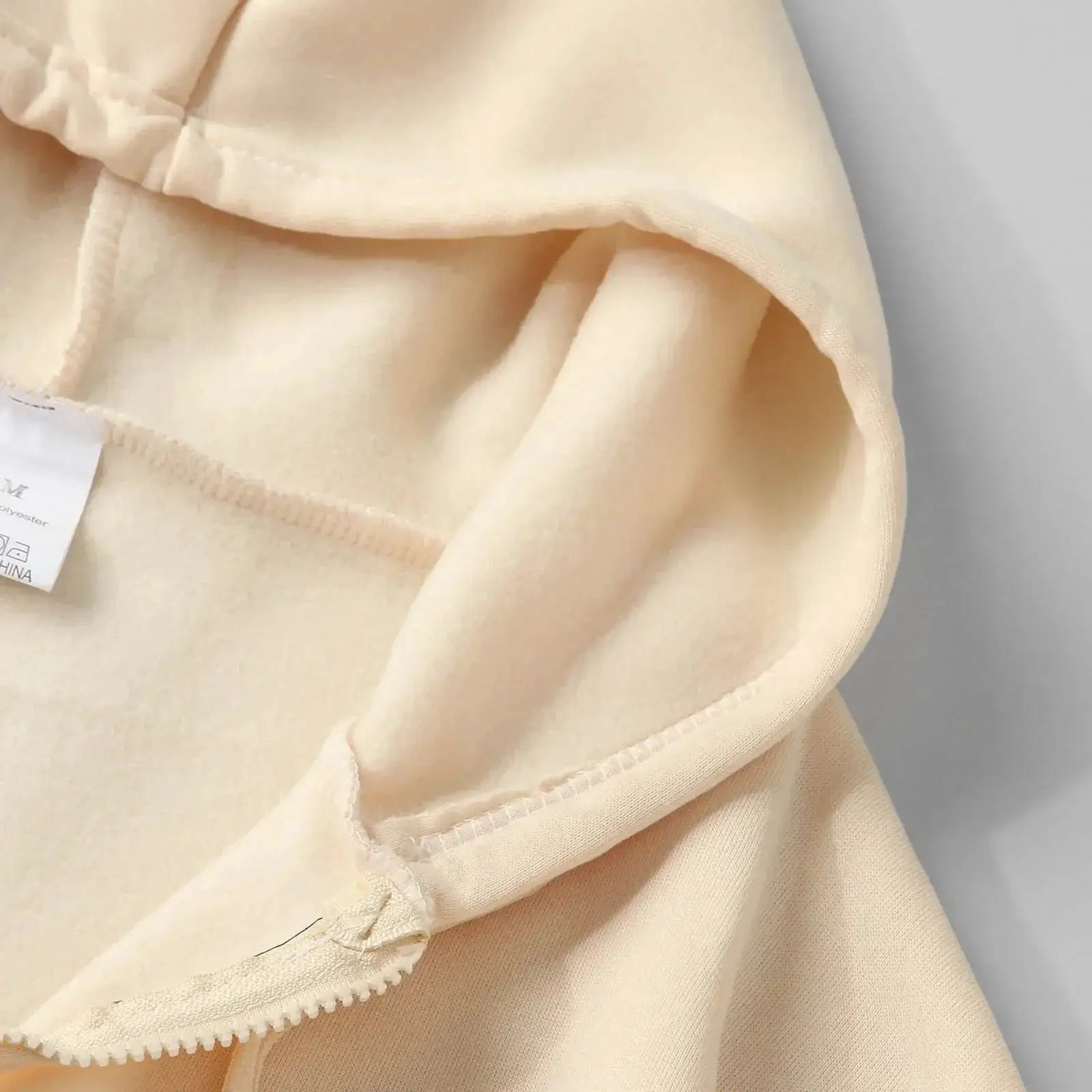 Women Letter Embroidery Oversized Hoodies Casual Jacket
