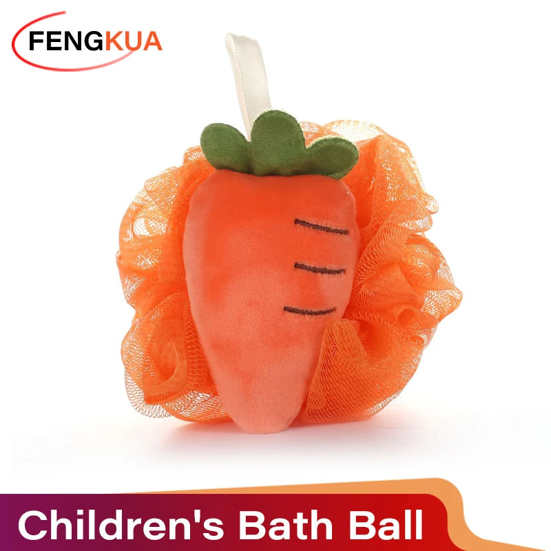 Cute Bath Ball Soft Skin-Friendly
