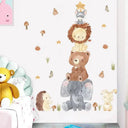 Removable Nordic Animal Decals for Kids