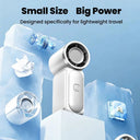 Portable Handheld Fan - Five Speed Rechargeable