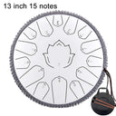 Hluru Music Drum 15 Notes Glucophone Steel Tongue Drum