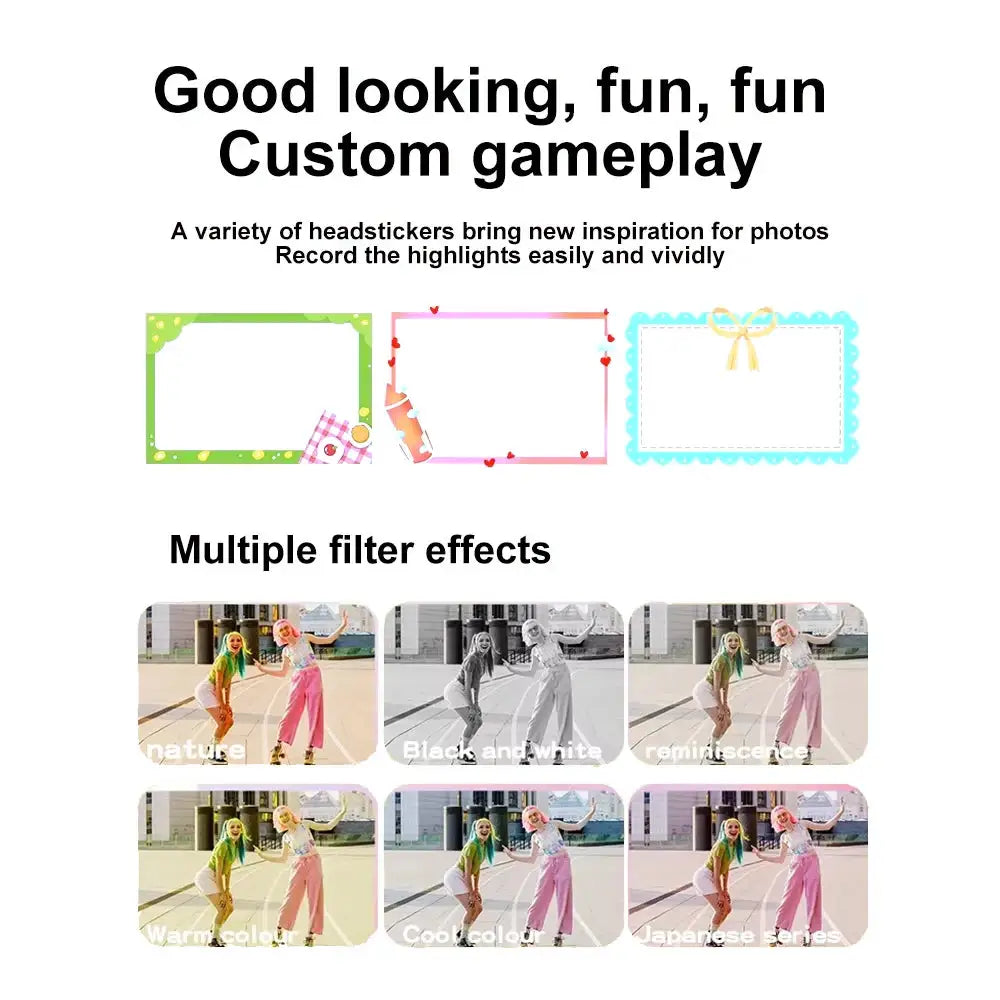 4K CCD 8X Digital Zoom Digital Camera for Student 48MP Compact Digital Photography Camera 180 Flip Screen Selfile Camera