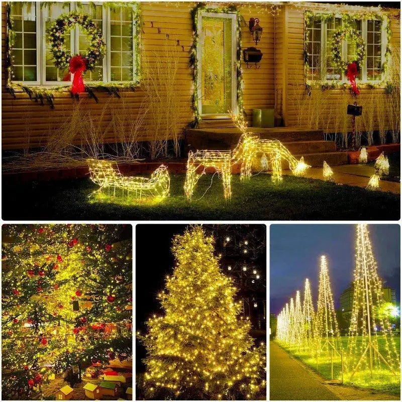 Enchanting Solar Fairy String Lights 8 Modes For Outdoor Use