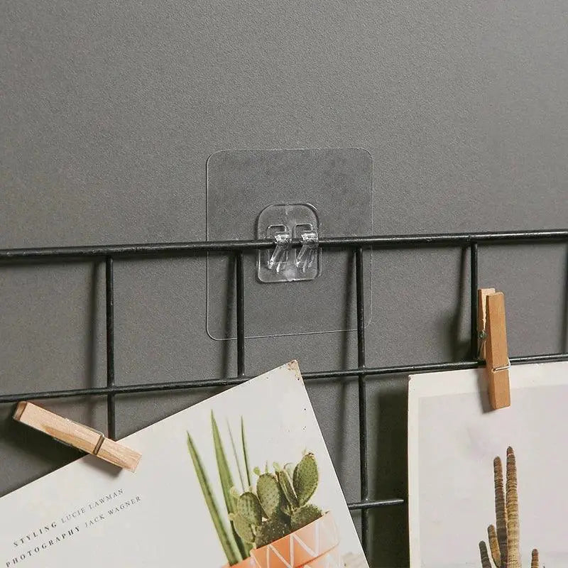 Transparent Home Hooks For Effortless Space Organization