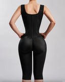 Knee Length Hourglass Shapewear Faja With Zipper Control
